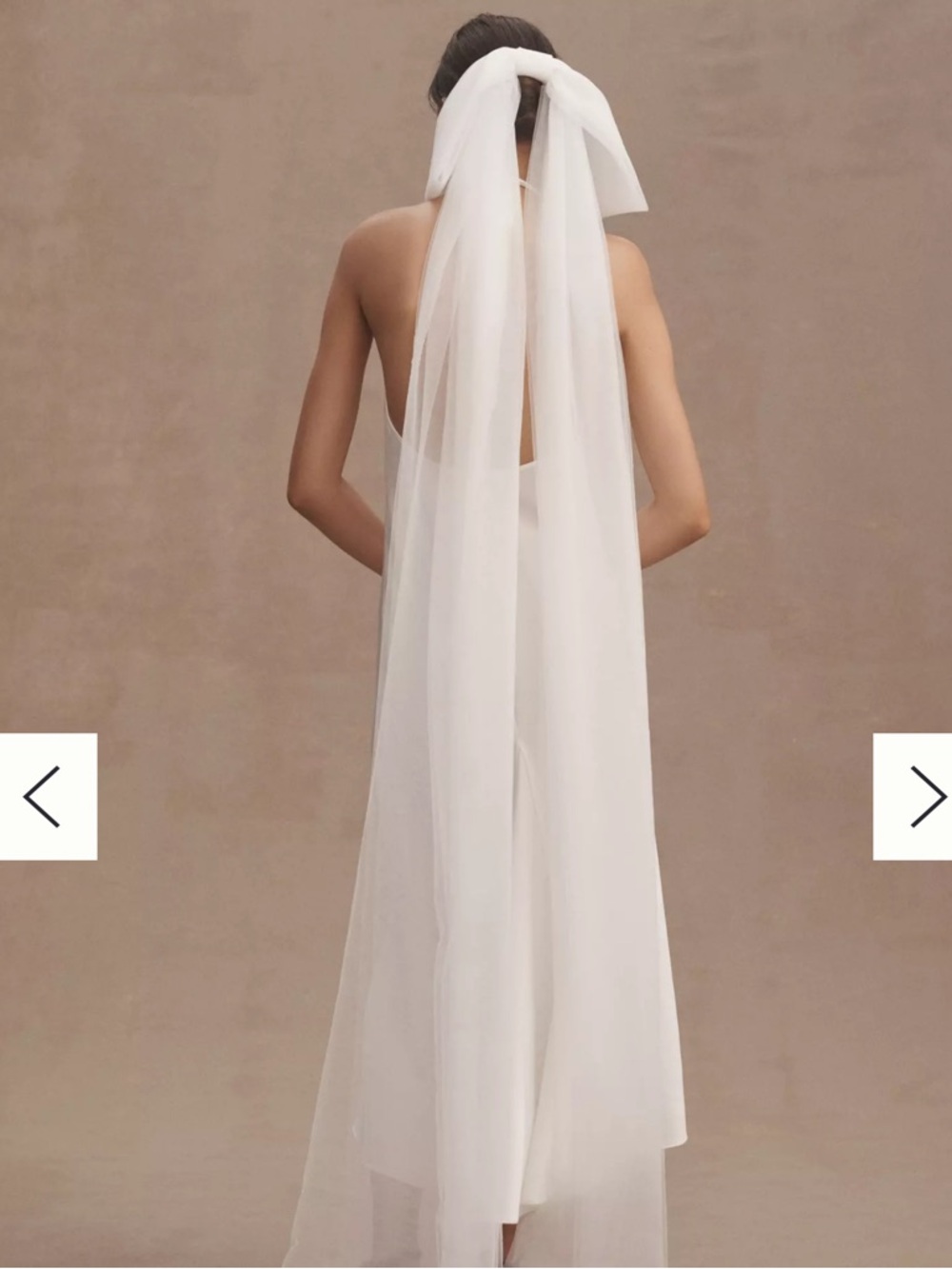 Oversize Bow Veil